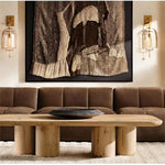 Fulcrum Cloche Glass Wall Sconce