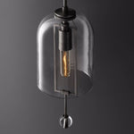 Fulcrum Cloche Glass Pendant Light