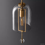 Fulcrum Cloche Glass Wall Sconce