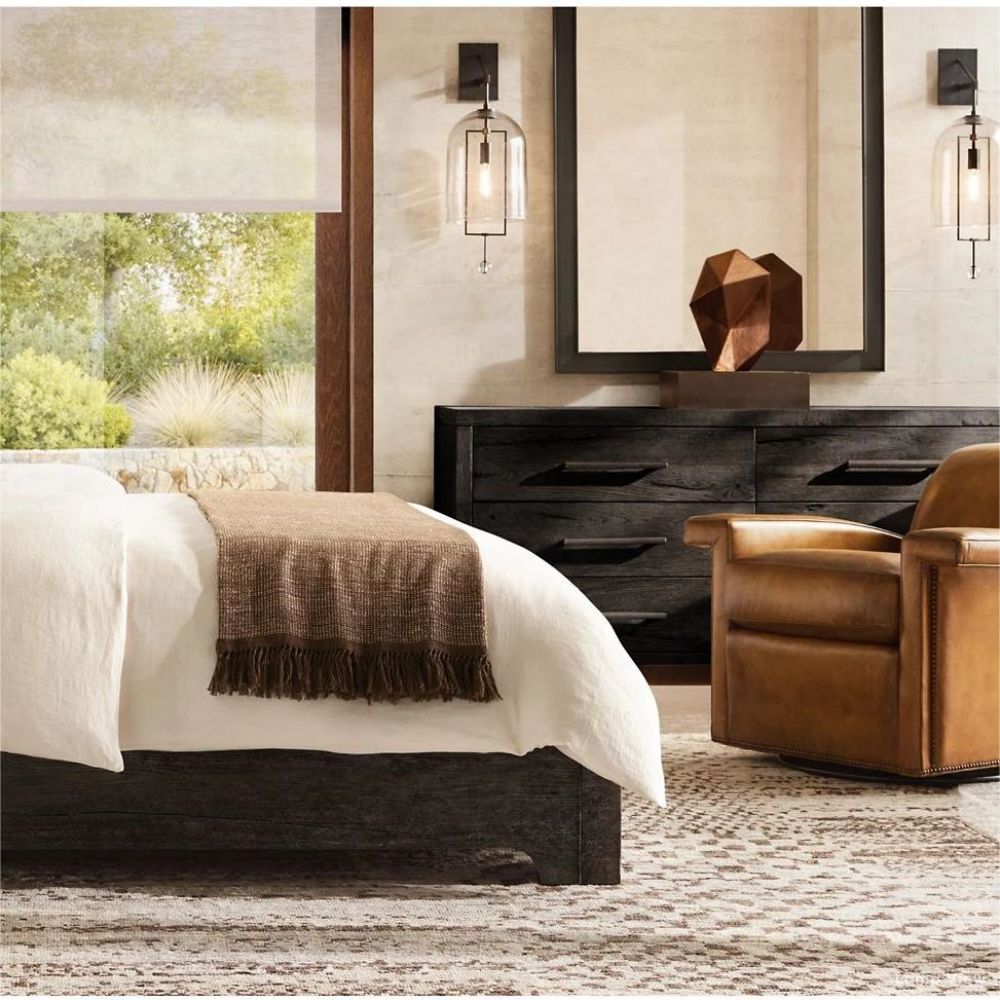 Fulcrum Cloche Glass Wall Sconce