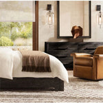 Fulcrum Cloche Glass Wall Sconce