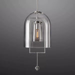 Fulcrum Cloche Glass Pendant Light