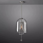 Fulcrum Cloche Glass Pendant Light