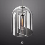Fulcrum Cloche Glass Pendant Light