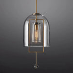 Fulcrum Cloche Glass Pendant Light