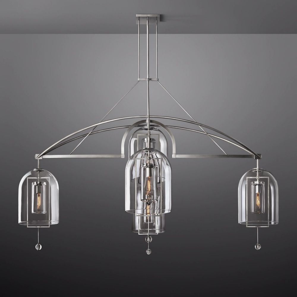 Fulcrum Round Chandelier 85"