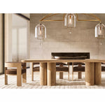 Fulcrum Cloche Glass Linear Chandelier 48"