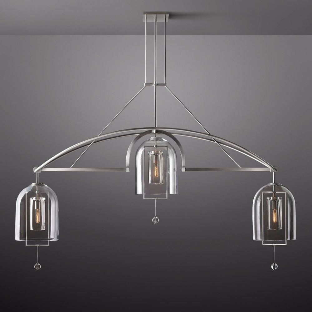 Fulcrum Linear Chandelier 85"