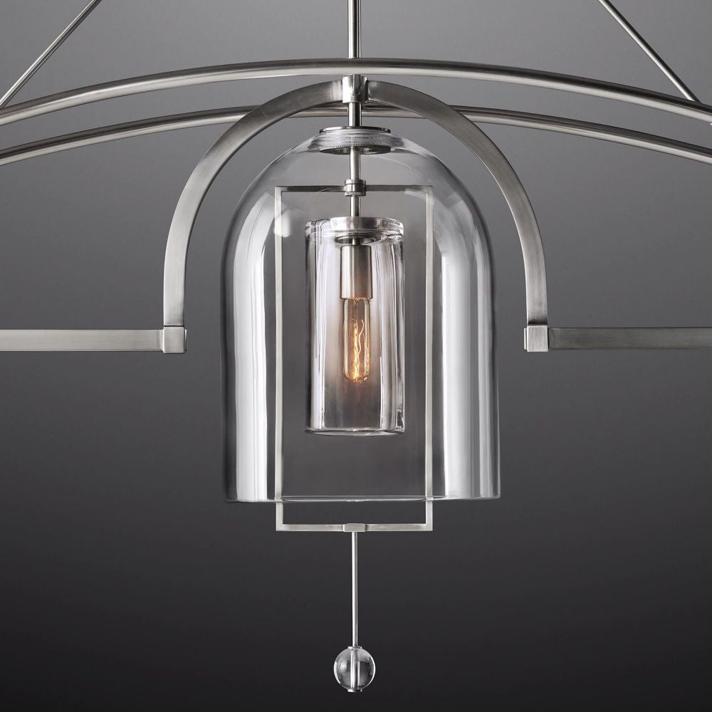 Fulcrum Linear Chandelier 73"