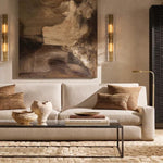 Lattice Contoured Glass Wall Sconce