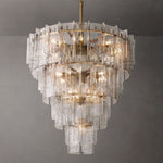 Lattice Tiered Round Chandelier 47"