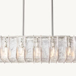 Lattice Rectangular Chandelier 49"