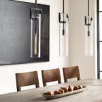Machinist Glass Cylinder Pendant Light