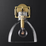 Machinist Cloche Wall Sconce