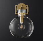 Machinist Globe Wall Sconce