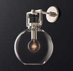 Machinist Globe Wall Sconce