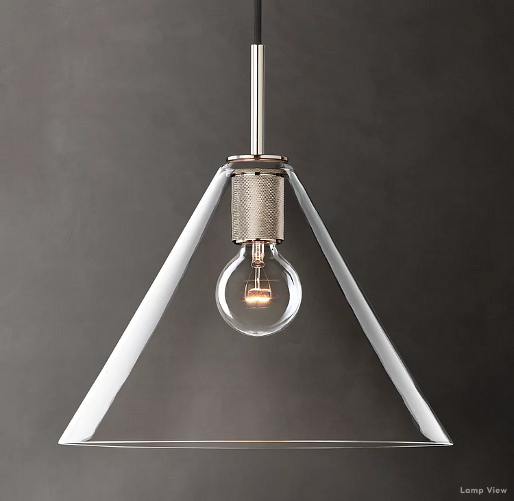 Utilitaire Funnel Shade Pendant Light