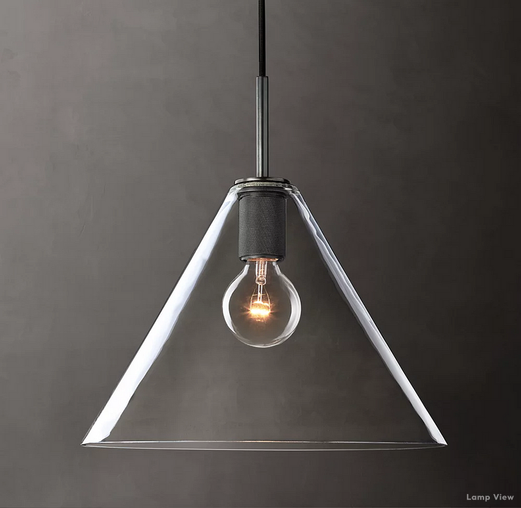 Utilitaire Funnel Shade Pendant Light