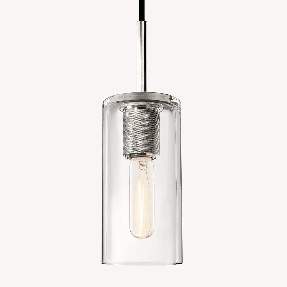 Utilitaire Cylinder Pendant Light