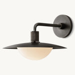 Kennan Nostalgic Round Wall Sconce