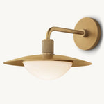 Kennan Nostalgic Round Wall Sconce