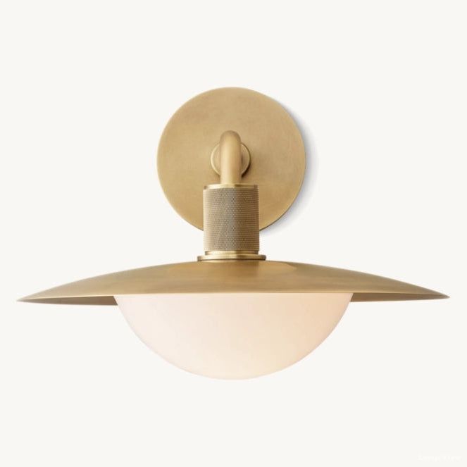 Kennan Nostalgic Round Wall Sconce
