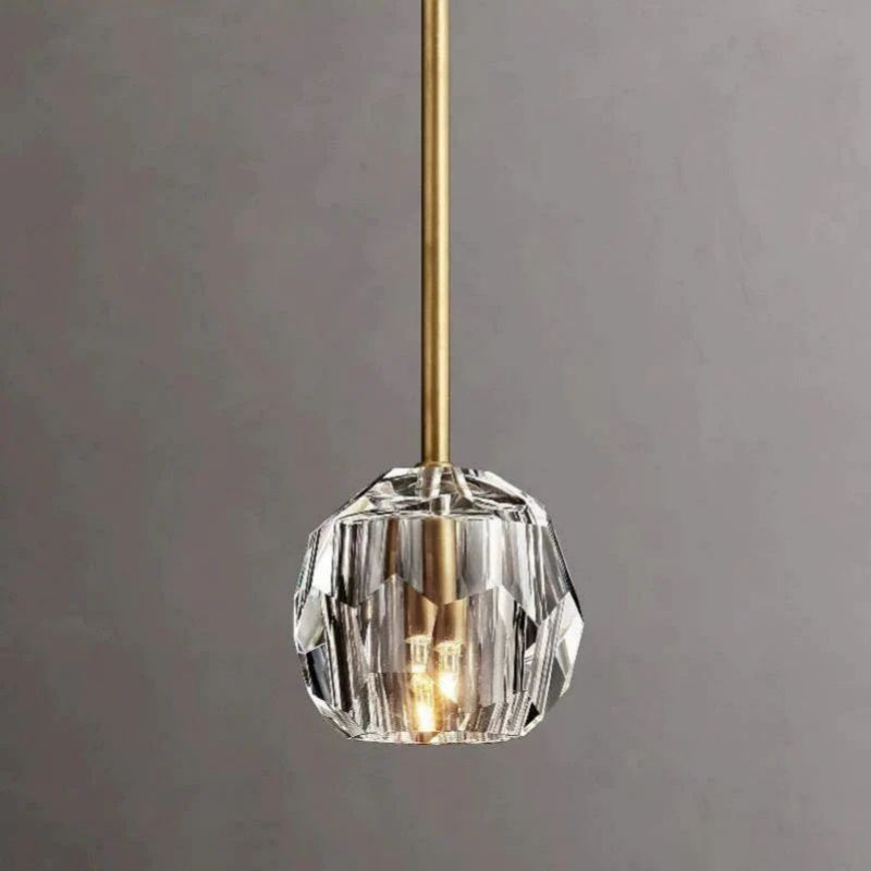 Boule Geometric Cristal Pendant Light