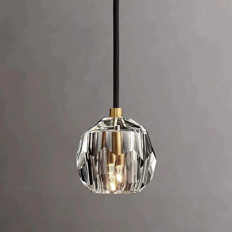 Boule Geometric Cristal Pendant Light