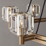 Demaret Modern Crystal Round Chandelier 36"