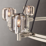 Demaret Modern Crystal Round Chandelier 36"