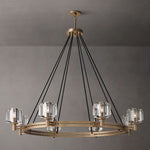 Demaret Modern Crystal Round Chandelier 48"