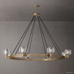 Demaret Modern Crystal Round Chandelier 60"