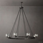 Demaret Modern Crystal Round Chandelier 60"