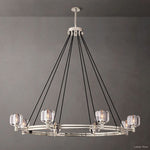 Demaret Modern Crystal Round Chandelier 60"