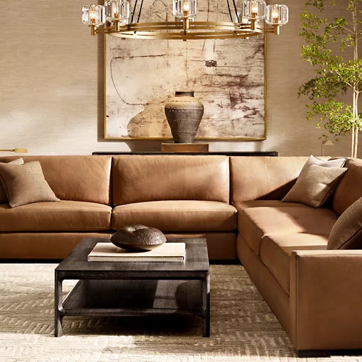 Demaret Modern Crystal Round Chandelier 36"