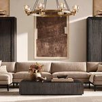 Demaret Modern Crystal Round Chandelier 36"