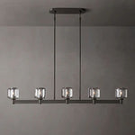 Demaret Modern Crystal Linear Chandelier 54"