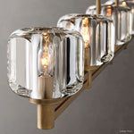 Demaret Modern Crystal Linear Chandelier 54"