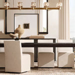 Demaret Modern Crystal Linear Chandelier 72"