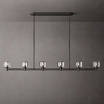 Demaret Modern Crystal Linear Chandelier 72"