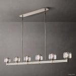 Demaret Modern Crystal Linear Chandelier 72"