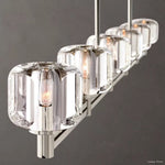 Demaret Modern Crystal Linear Chandelier 72"