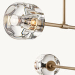 Demaret Modern Crystal Mobile Round Chandelier 48"
