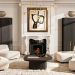 Demaret Modern Crystal Mobile Round Chandelier 62"