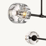 Demaret Modern Crystal Mobile Round Chandelier 48"