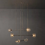 Demaret Modern Crystal Mobile Round Chandelier 48"