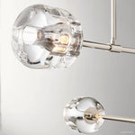 Demaret Modern Crystal Mobile Round Chandelier 62"