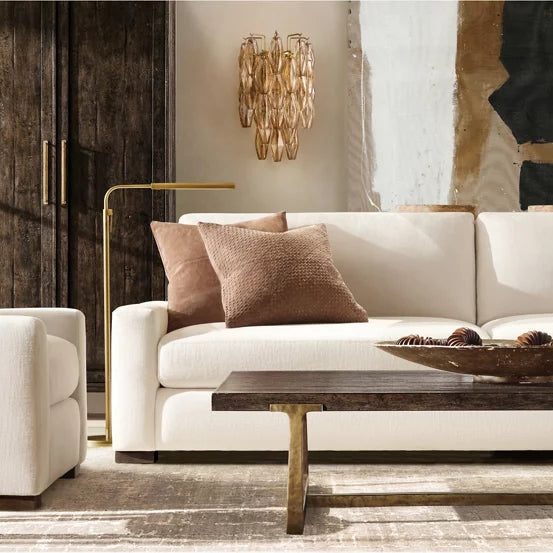 Chiara Lustrous Glass Wall Sconce