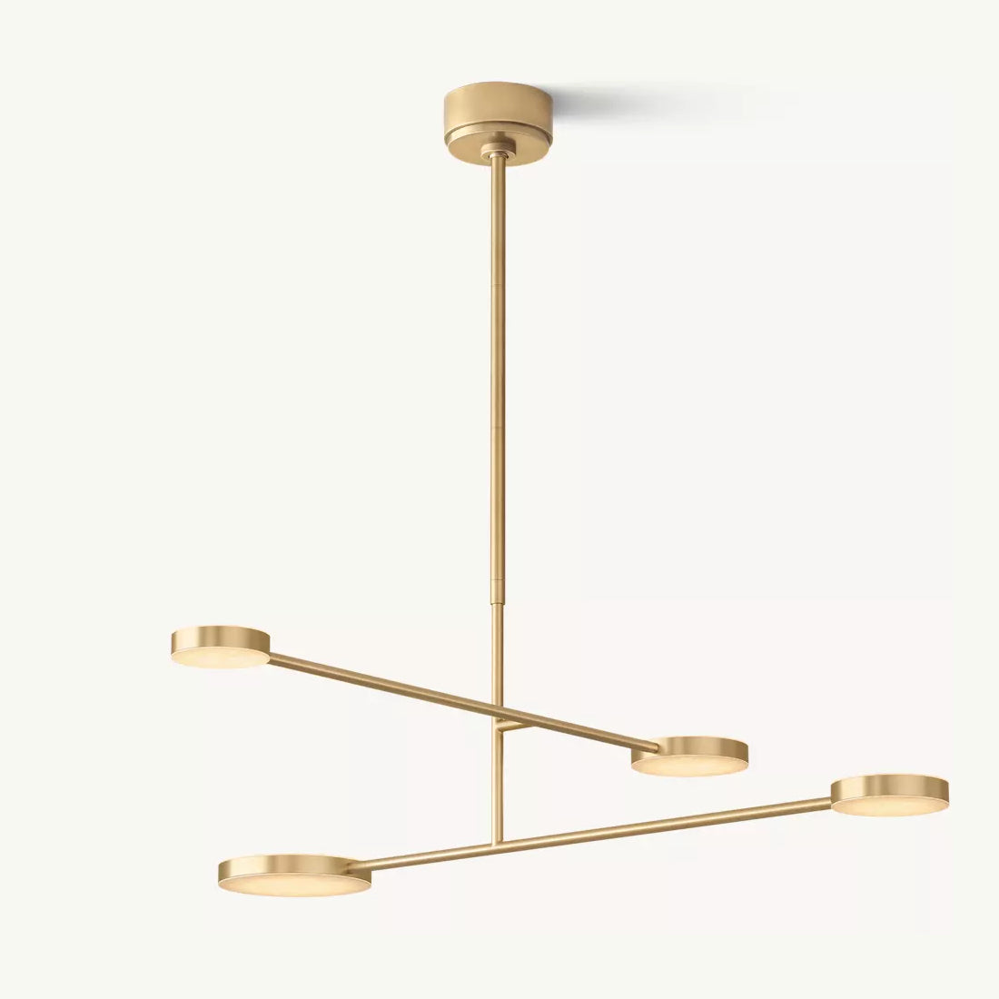 Alexander Modular Alabaster Mobile Chandelier 36"