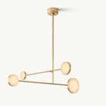 Alexander Modular Alabaster Mobile Chandelier 36"